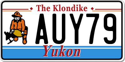 YT license plate AUY79