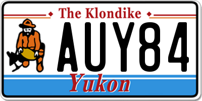 YT license plate AUY84