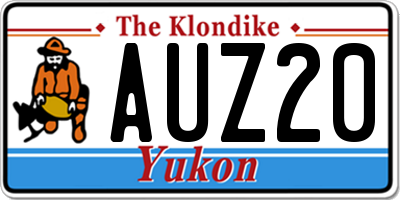 YT license plate AUZ20