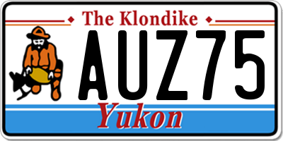 YT license plate AUZ75