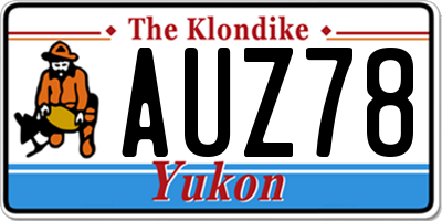 YT license plate AUZ78