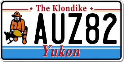 YT license plate AUZ82