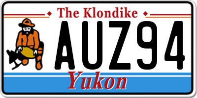YT license plate AUZ94