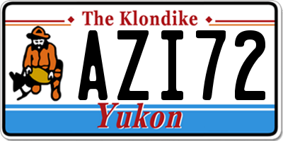 YT license plate AZI72