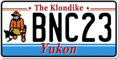 YT license plate BNC23