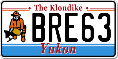YT license plate BRE63