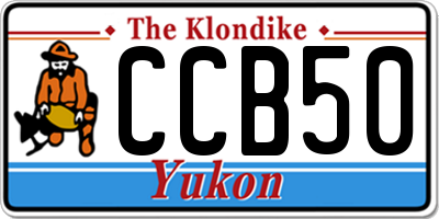 YT license plate CCB50