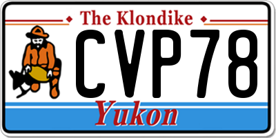YT license plate CVP78