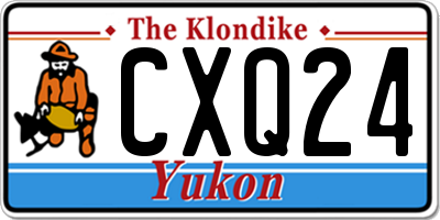 YT license plate CXQ24