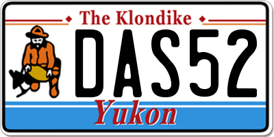 YT license plate DAS52