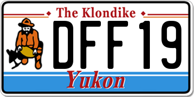 YT license plate DFF19