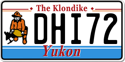 YT license plate DHI72