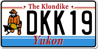YT license plate DKK19