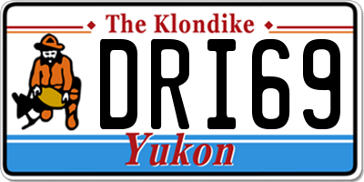YT license plate DRI69