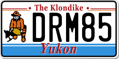 YT license plate DRM85
