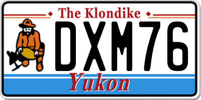 YT license plate DXM76