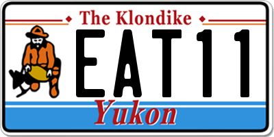 YT license plate EAT11