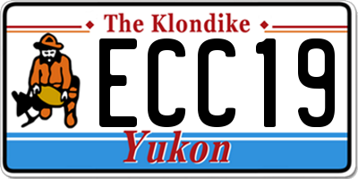 YT license plate ECC19