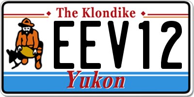YT license plate EEV12