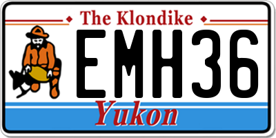 YT license plate EMH36