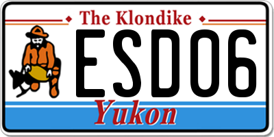 YT license plate ESD06