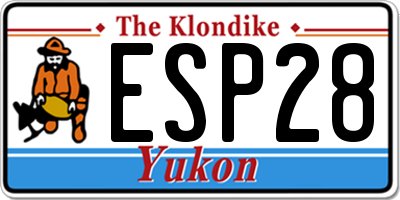 YT license plate ESP28