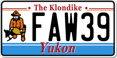 YT license plate FAW39