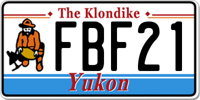YT license plate FBF21