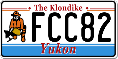 YT license plate FCC82