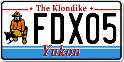 YT license plate FDX05