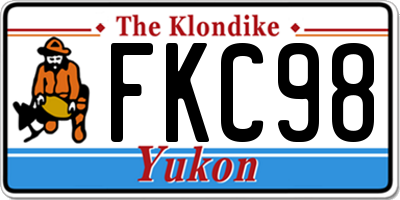 YT license plate FKC98
