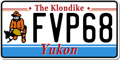 YT license plate FVP68