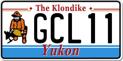 YT license plate GCL11