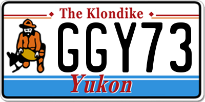 YT license plate GGY73