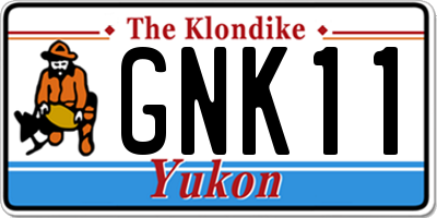 YT license plate GNK11