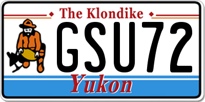 YT license plate GSU72