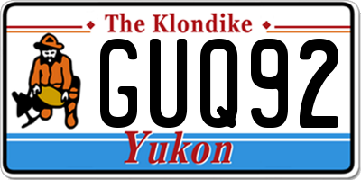 YT license plate GUQ92