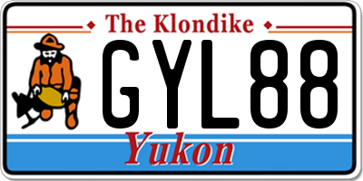 YT license plate GYL88