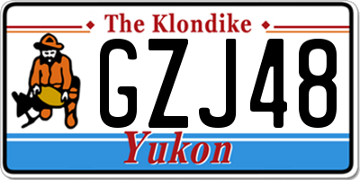 YT license plate GZJ48