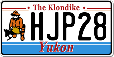 YT license plate HJP28