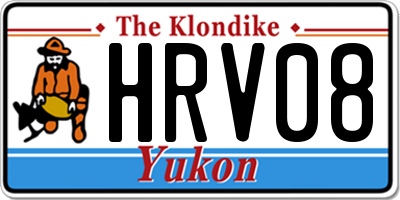 YT license plate HRV08